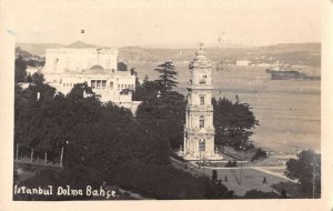 Istanbul Turkey Dolma Bahce Real Photo Vintage Postcard AA33628