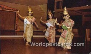Thai Classical Dance Bangkok Thailand Unused 