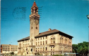 Massachusetts Worcester City Hall 1959