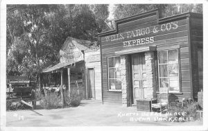 Amusement Knotts Berry Farm Buena Park California 1947 RPPC Photo Postcard 4084