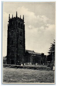 1944 St. Mary Church Bishops Lydeard Somerset England APO Army Examiner Postcard