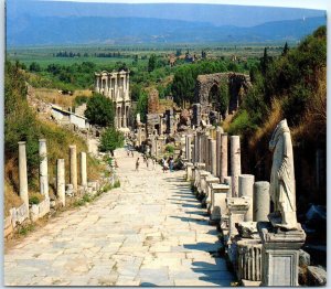 Postcard - The Street Of The Curetes - Selçuk, Turkey