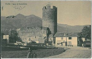 AOSTA City Vintage Postcard - TOWER OF BRAMAFAME 1912-