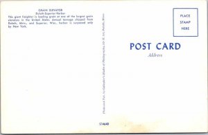 Postcard BOAT SCENE Duluth Minnesota MN AL5406