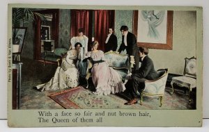 Scott & Van Altena Postcard Song Series, The Queen of them All Postcard B17