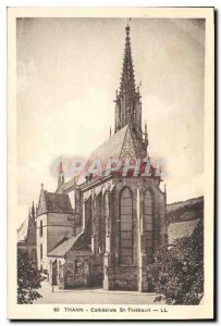 Old Postcard Thann Cathedrale St Thiebault