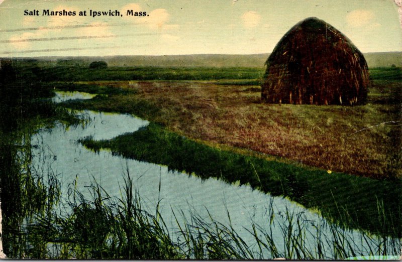 Massachusetts Ipswich Salt Marshes 1913