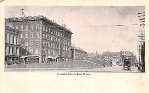 Maverick Square in East Boston, Massachusetts