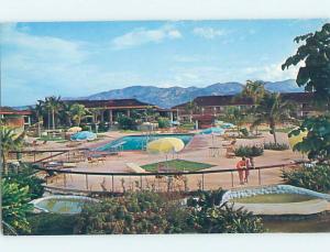 Pre-1980 SWIMMING POOL AT SHERATON HOTEL Kingston Jamaica c1426