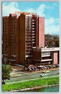 Roadside~Air View Fenway Cambridge Motor Hotel Cambridge MA~Vintage Postcard