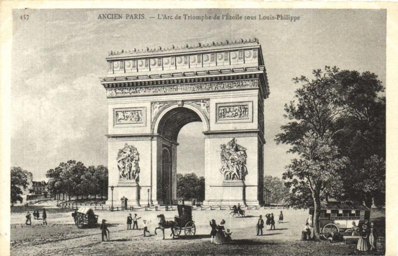 CPA Paris 16e (Dep. 75) L'Arc de Triomphe (88639)