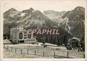 Postcard Modern Arosa Berghotel Pratchl