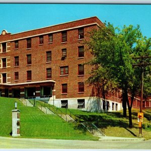 1955 Clinton, IA Jane Lamb Memorial Hospital Roadside Chrome Photo Teich PC A236