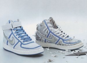 Vandal Vandalism 2003 Nike Basketball Trainers Shoes Postcard