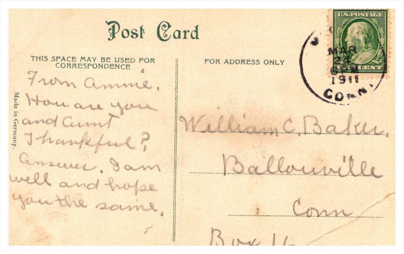 11610   CT Plainfield / Moosup  Main Street  looking North