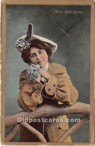Miss Dora Barton Theater Actor / Actress 1910 