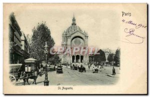 Paris Postcard Old St. Augustine (raised design!)