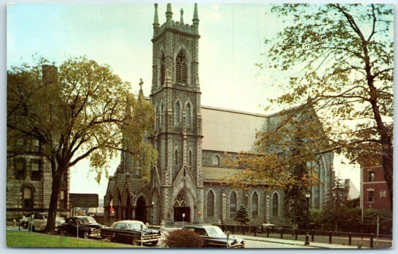 Postcard - St. Paul's Cathedral - Worcester, Massachusetts 