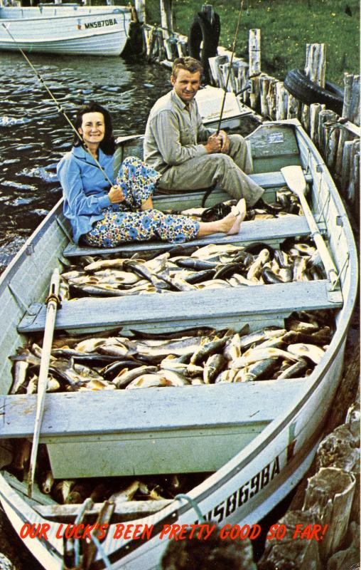 Fish - Boatload of Fish in Minnesota