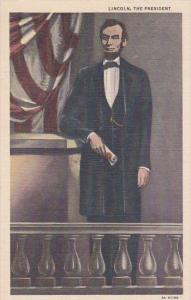 Abraham Lincoln The President Curteich