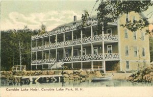 Canobie Lake Park New Hampshire Hotel Graves C-1905 Postcard 21-9178