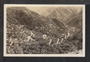 General's Highway,Sequoia National Park Postcard 