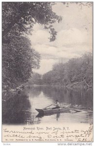 Scenic view,  Neversink River,  Port Jervis,  New York,   PU_1906