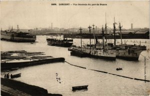 CPA LORIENT - Vue générale du port de Guerre (431279)