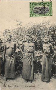 PC CONGO BELGE TYPES DU KASAI ETHNIC NUDE (a26688)