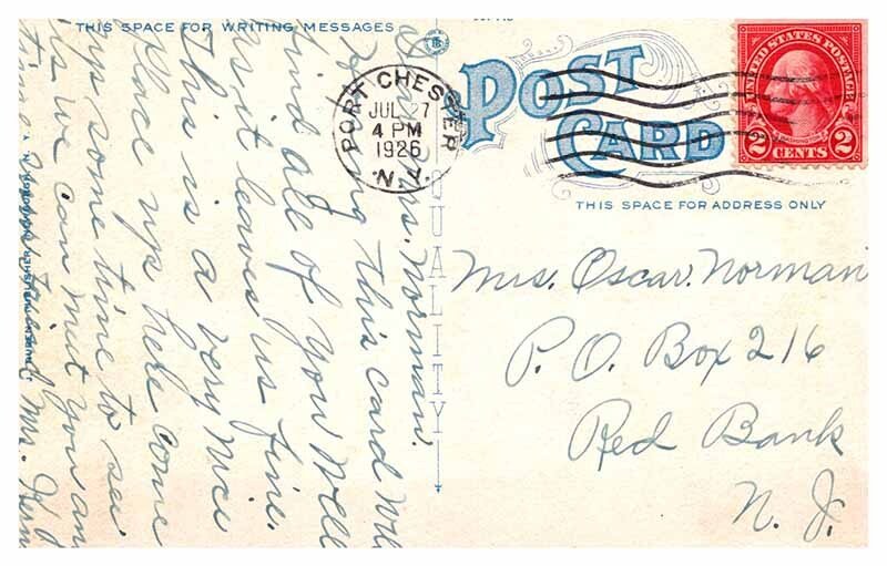 Postcard LIBRARY SCENE Greenwich Connecticut CT AP4861