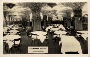 San Francisco California CA States Restaurant Real Photo Vintage Postcard