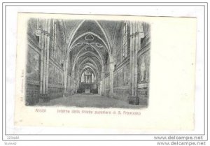 Italy - Perugia - Assisi Interno della Chiesa di S. Francesco 00s