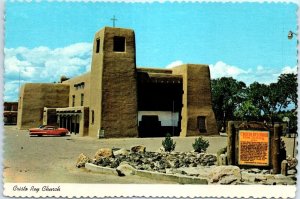 Postcard - Cristo Rey Church - Santa Fe, New Mexico