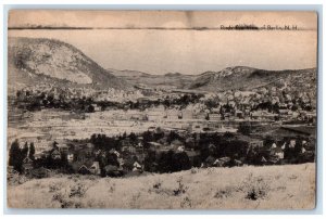 1947 Birds Eye View of Berlin New Hampshire NH Posted Vintage Postcard