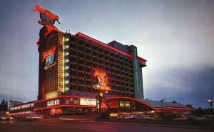 Vintage Postcard Harvey's Resort Hotel And Casino South Lake Tahoe Nevada NV