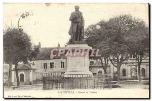 Pithiviers Old Postcard Statue of Fish