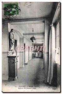 Clichy - Hospital Gouin gallery of the first floor - Old Postcard