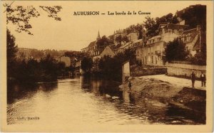 CPA Aubusson Les Bords de la Creuse FRANCE (1050126)