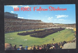 AIR FORCE FALCONS FALCON FOOTBALL STADIUM GAME POSTCARD