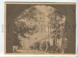 438267 WWII Estonia German occupation Ahrensburg castle Vintage postcard