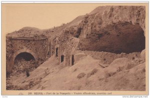 REIMS, Port de la Pompelle, Voutes effoudrees, courtine sud, Champagne-Ardenn...