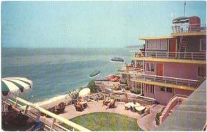 Laguna Rivera Hotel, 825 Ocean Blvd. Laguna Beach, California, CA 1971 Chrome