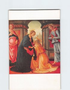 Postcard The visitation by Ghirlandaio, Musée du Louvre, Paris, France