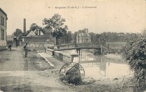 France Arques L'Abreuvoir Vintage Postcard 08.33