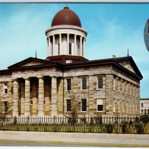 c1960s Springfield, IL Old State Capitol 1839 History House Divided Speech A306