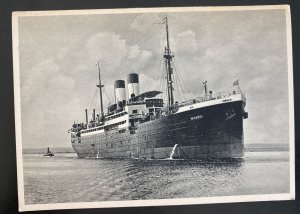 Mint Germany Real Picture Postcard Hamburg South America Steamer SS Madrid