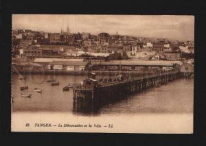 075725 MOROCCO TANGER - Le Debarcadere et la Ville Vintage PC