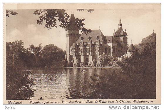 Bois De Ville Avec Le Chateau Vajdahunyad, Budapest, Hungary, 1910-1920s