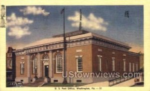 US Post Office, Washington - Pennsylvania