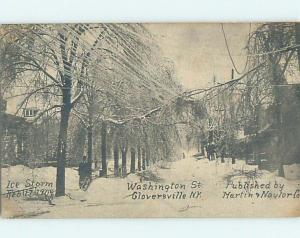 1909 TREES DAMAGED BY ICE STORM Gloversville New York NY W2225